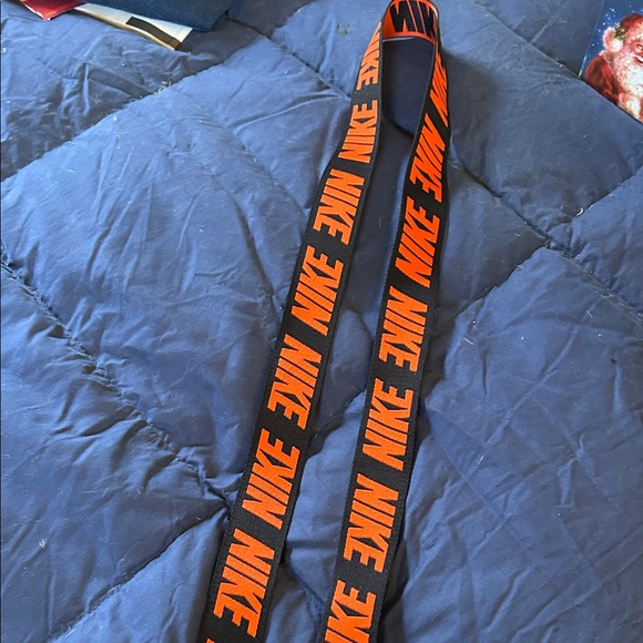 Nike Black Belt Bag with Orange Strap - Picture 2 of 7